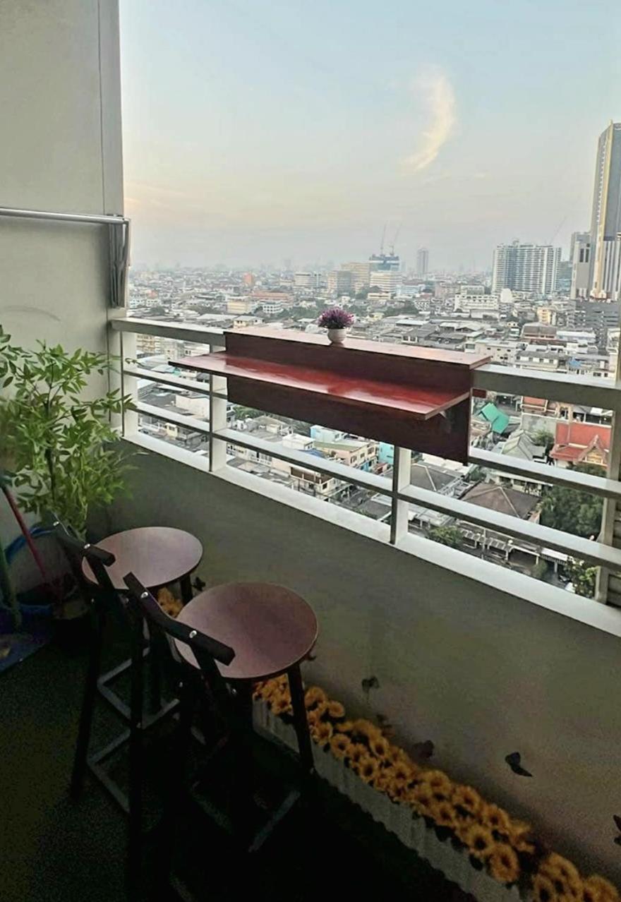Free Airport Pick Up ! 12th Floor Cozy Room, 5 Mins Walk To Iconsiam & Bts * Bangkok