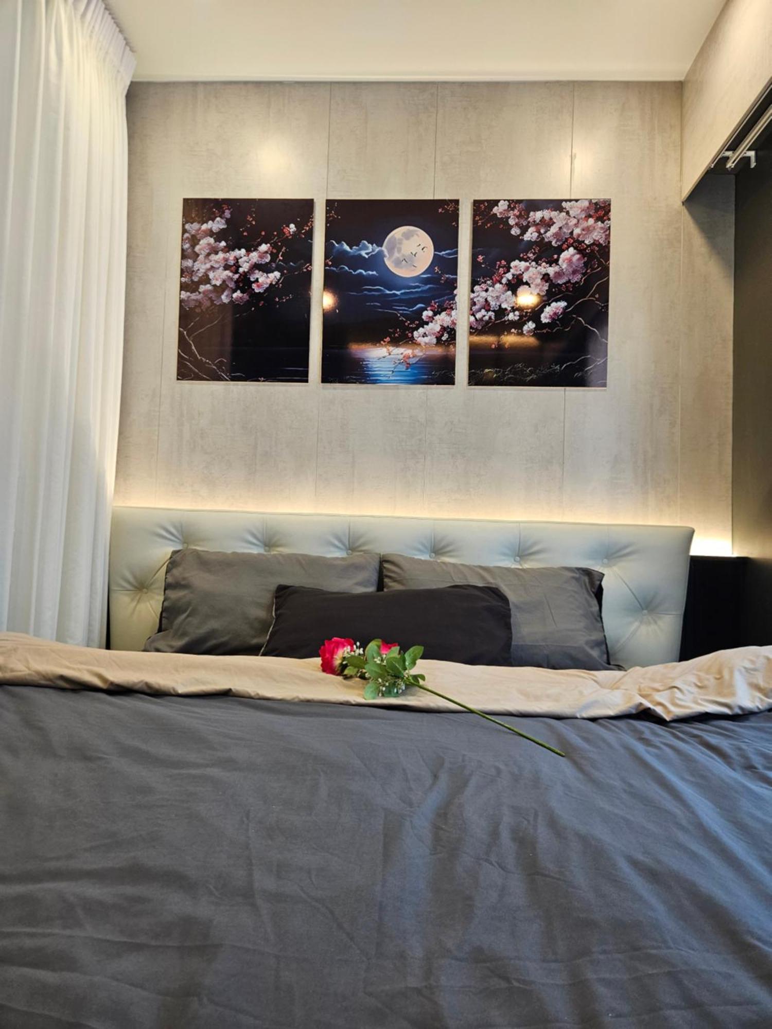 Free Airport Pick Up ! 12th Floor Cozy Room, 5 Mins Walk To Iconsiam & Bts
