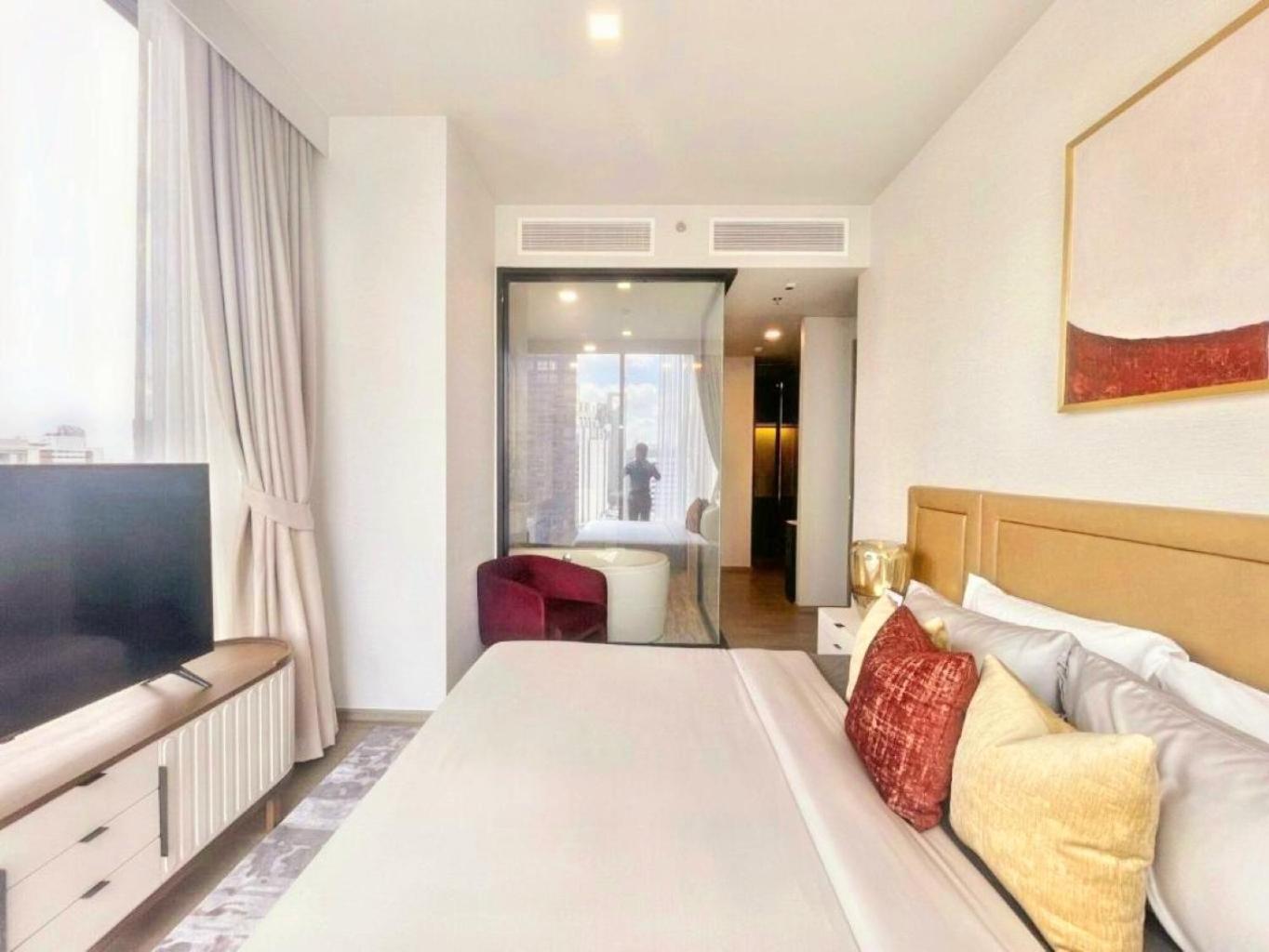 Leilighet Luxury Sukhumvit Asoke Nana 65 Sqm Sleeps 4 Bangkok