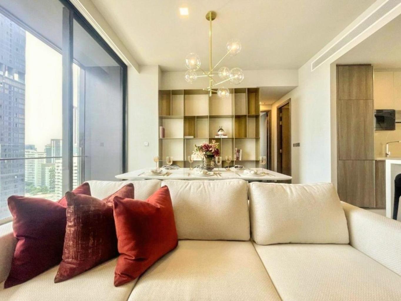 Luxury Sukhumvit Asoke Nana 65 Sqm Sleeps 4 Leilighet *