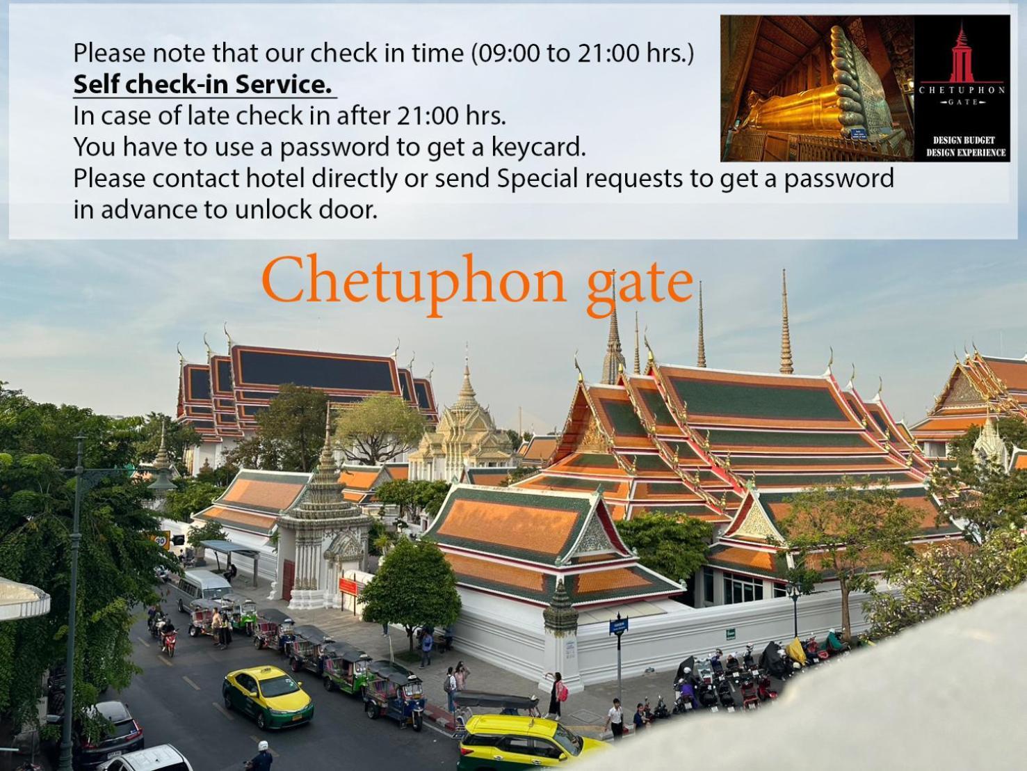 Chetuphon Gate Hotel 3*