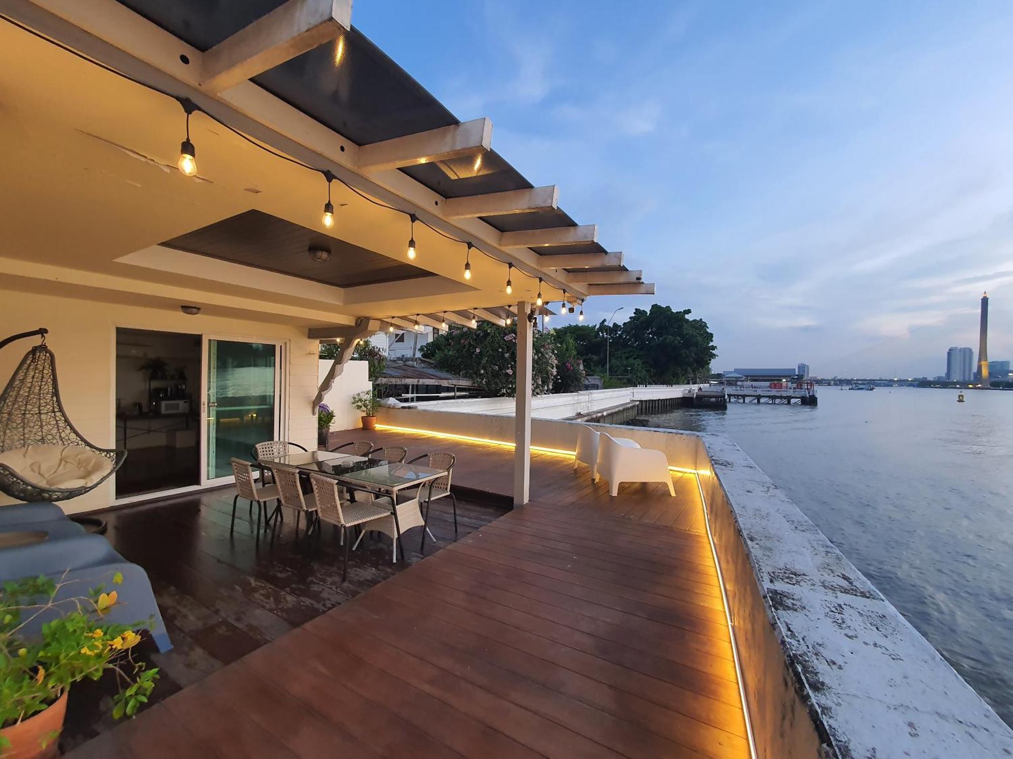 Riverfront House/chao Phraya River/baan Rimphraya Feriehus Bangkok