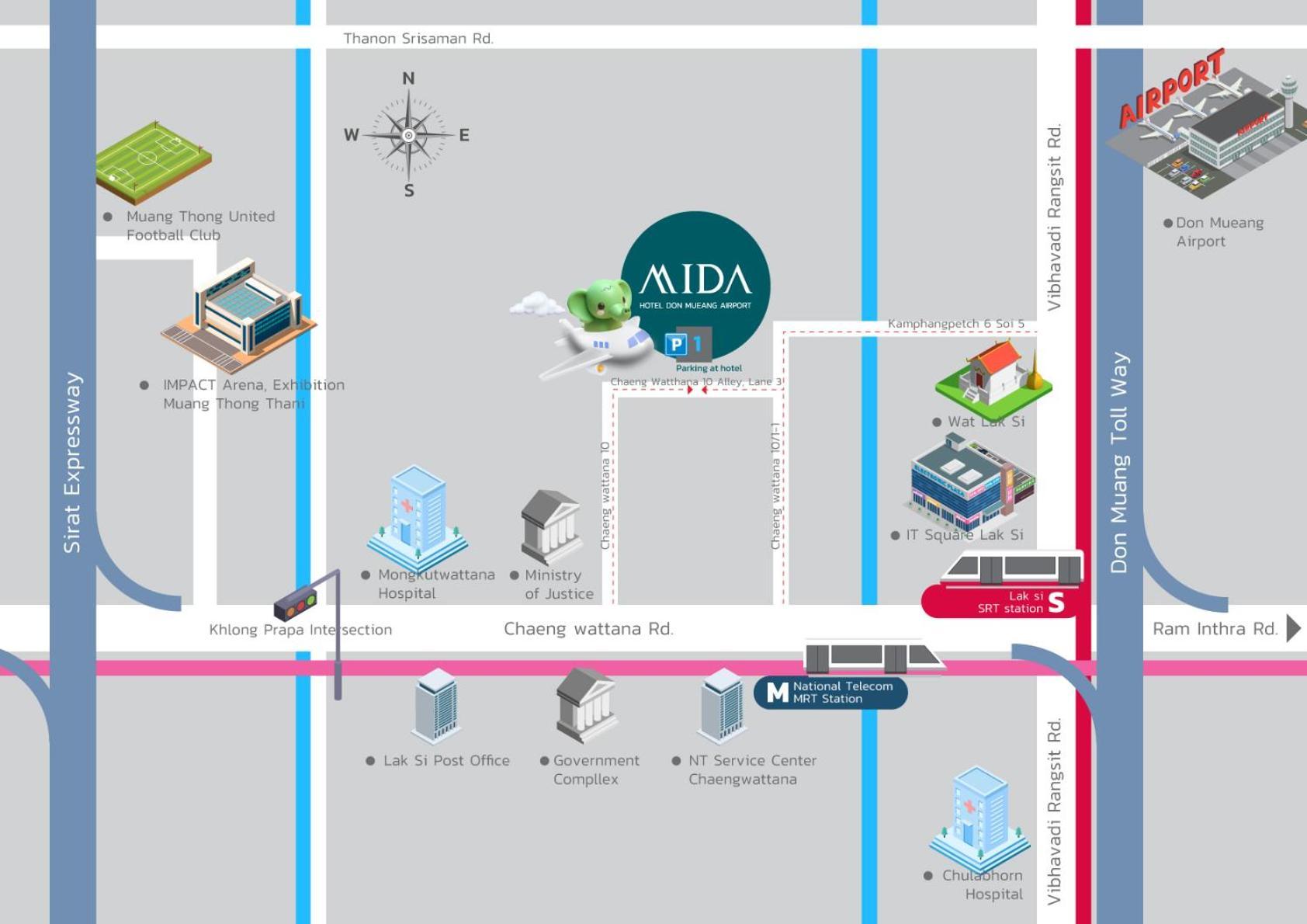 Mida Don Mueang Airport 4*