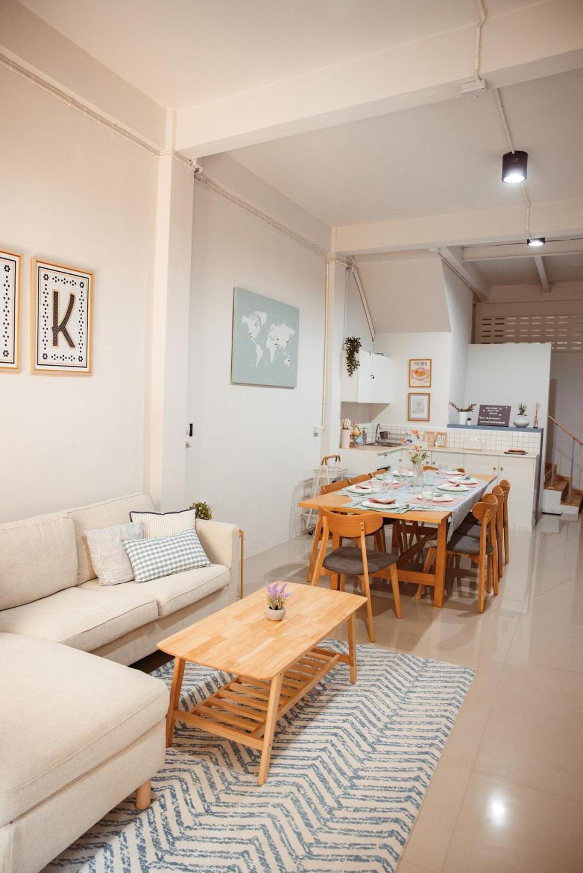 Spacious Relaxing Townhouse With Rooftop In Ekamai Casa vacanze *