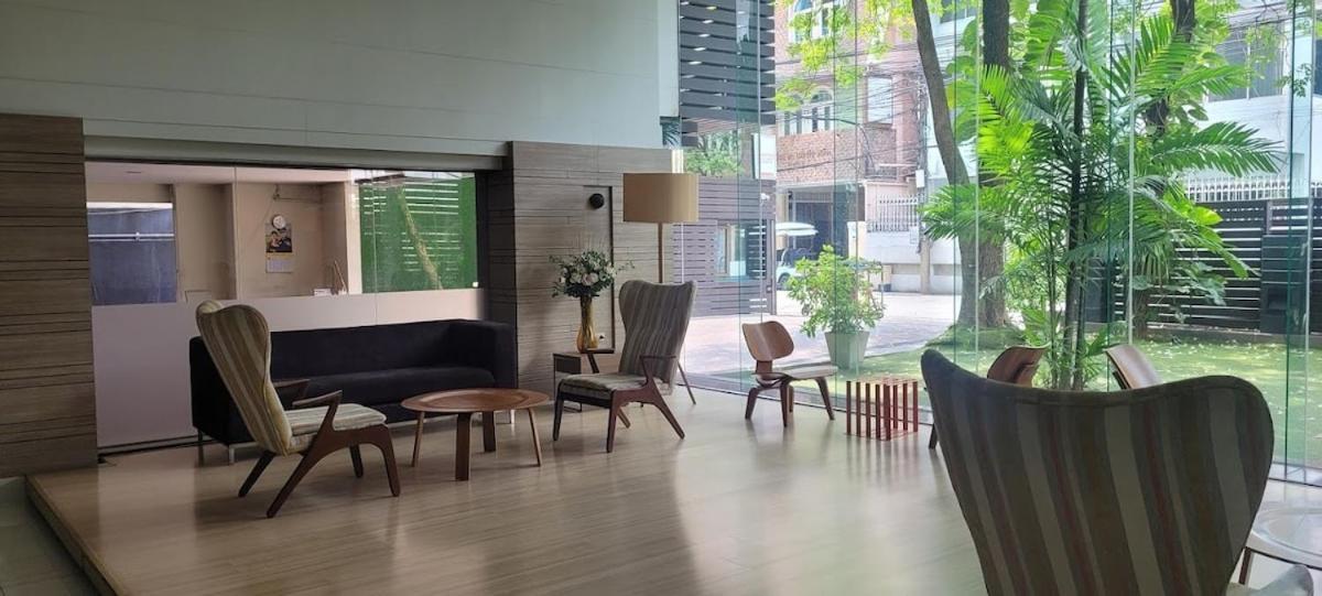 Cozy, Spacious 2-bedder With City, Park View, Near Nana Bts Leilighet *
