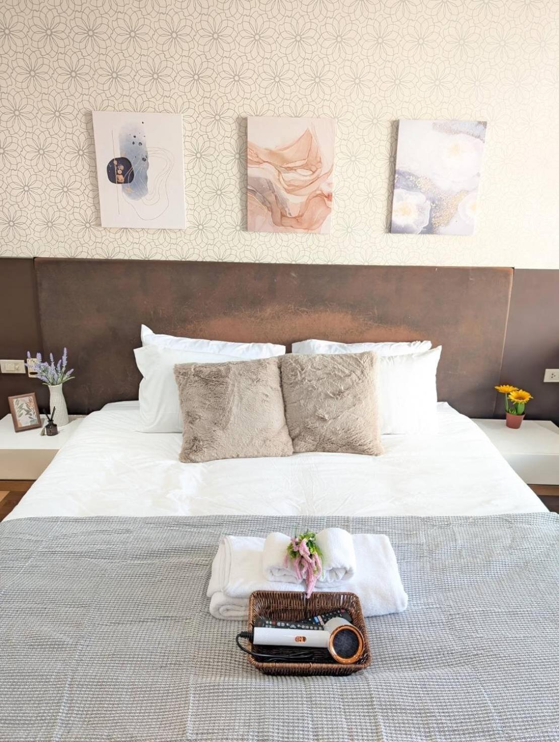 Cozy, Spacious 2-bedder With City, Park View, Near Nana Bts