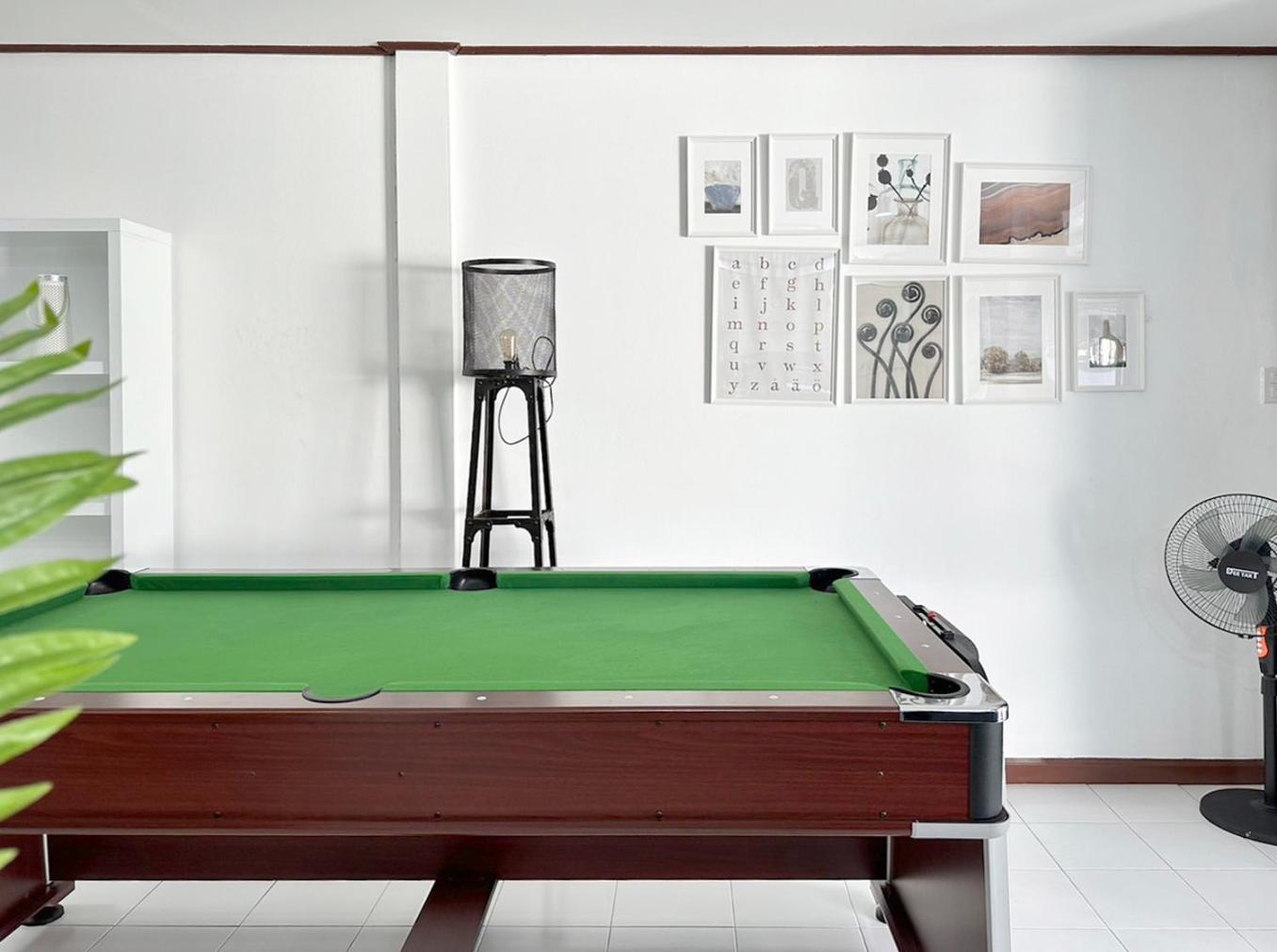 Villa Miq Hk16-3br Ratchada-huaykwang Mrt With Pool Table Near Jodd Fair *