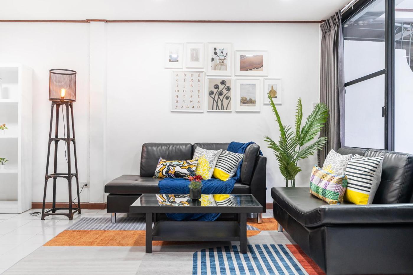 Villa Miq Hk16-3br Ratchada-huaykwang Mrt With Pool Table Near Jodd Fair
