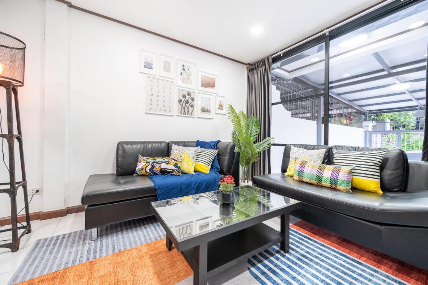 Miq Hk16-3br Ratchada-huaykwang Mrt With Pool Table Near Jodd Fair Villa Bangkok
