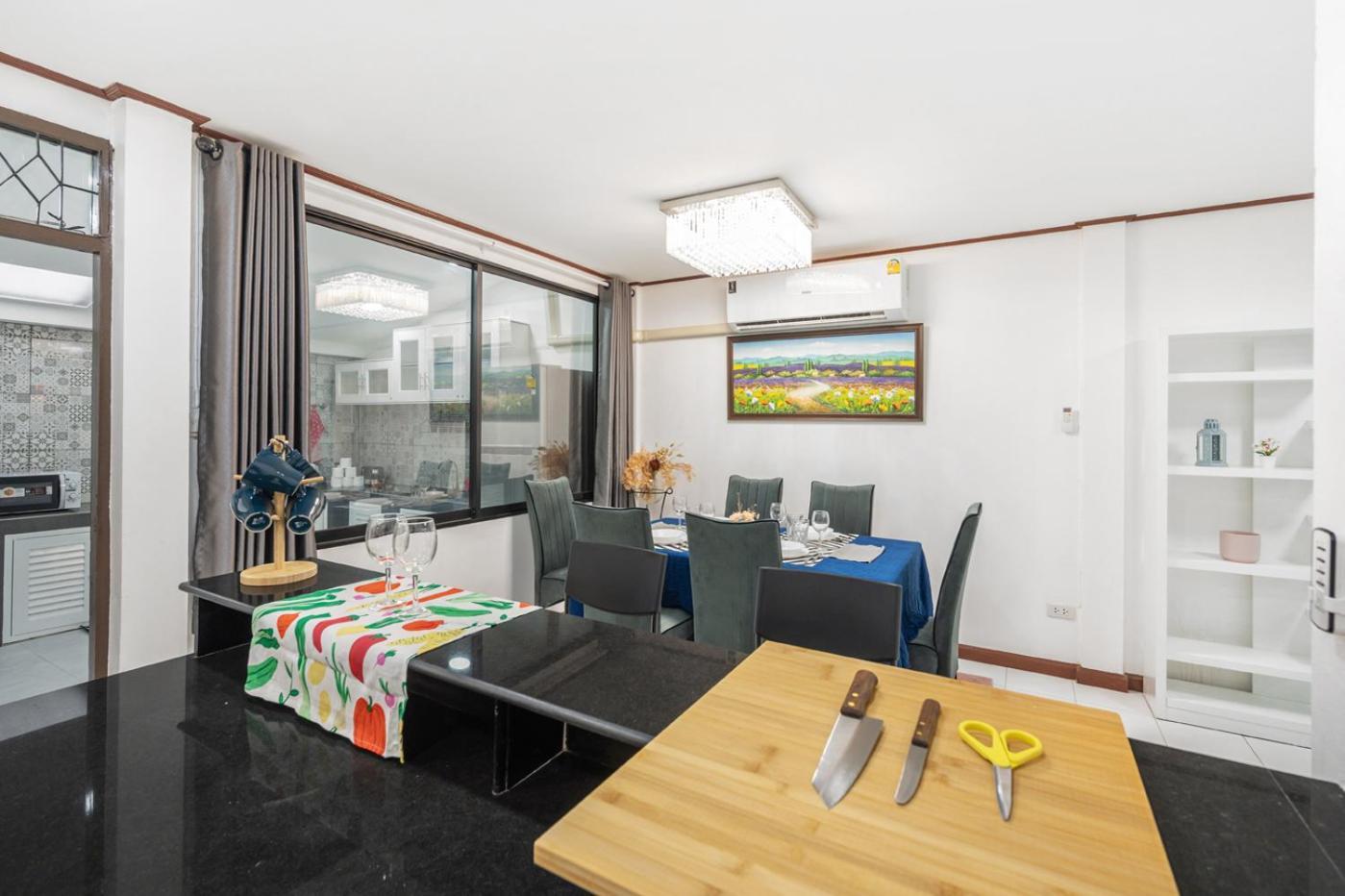 Miq Hk16-3br Ratchada-huaykwang Mrt With Pool Table Near Jodd Fair *