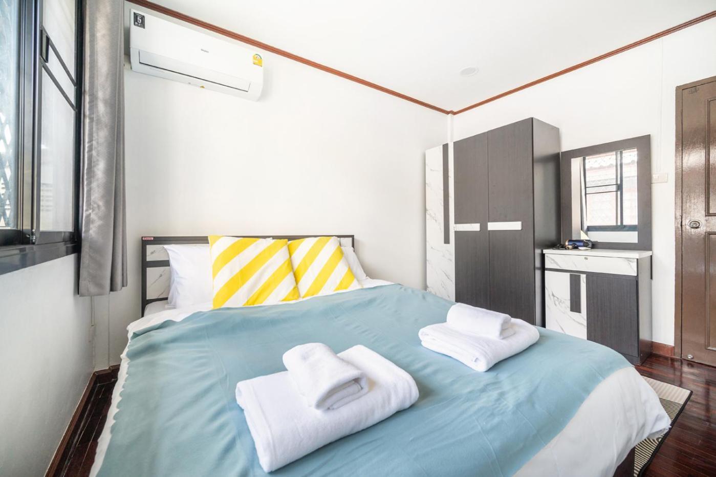 Villa Miq Hk16-3br Ratchada-huaykwang Mrt With Pool Table Near Jodd Fair