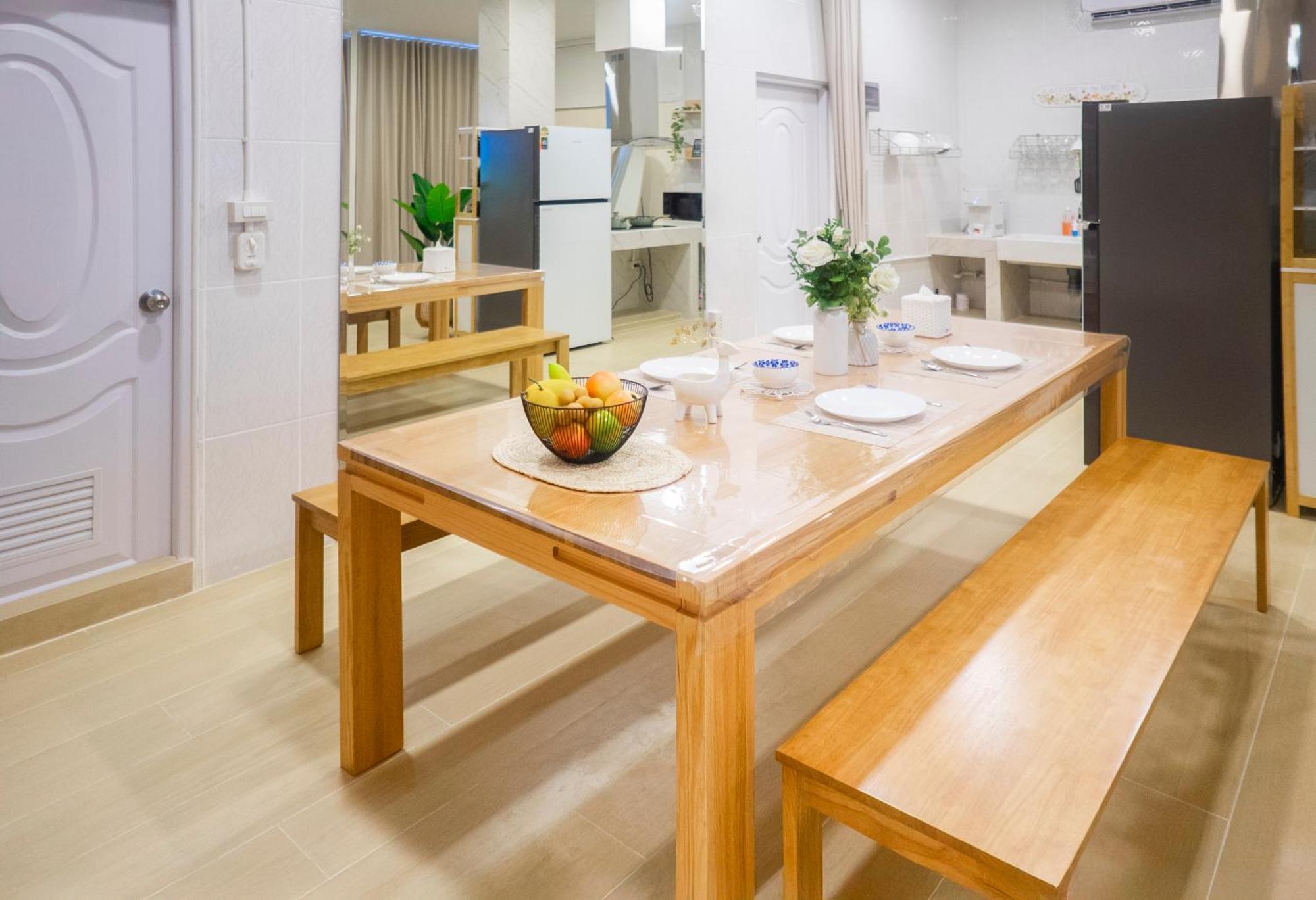 Apartment H4, Wi-fi 1,000mbps, Mrt 500m, Fashion Island 150m Bangkok