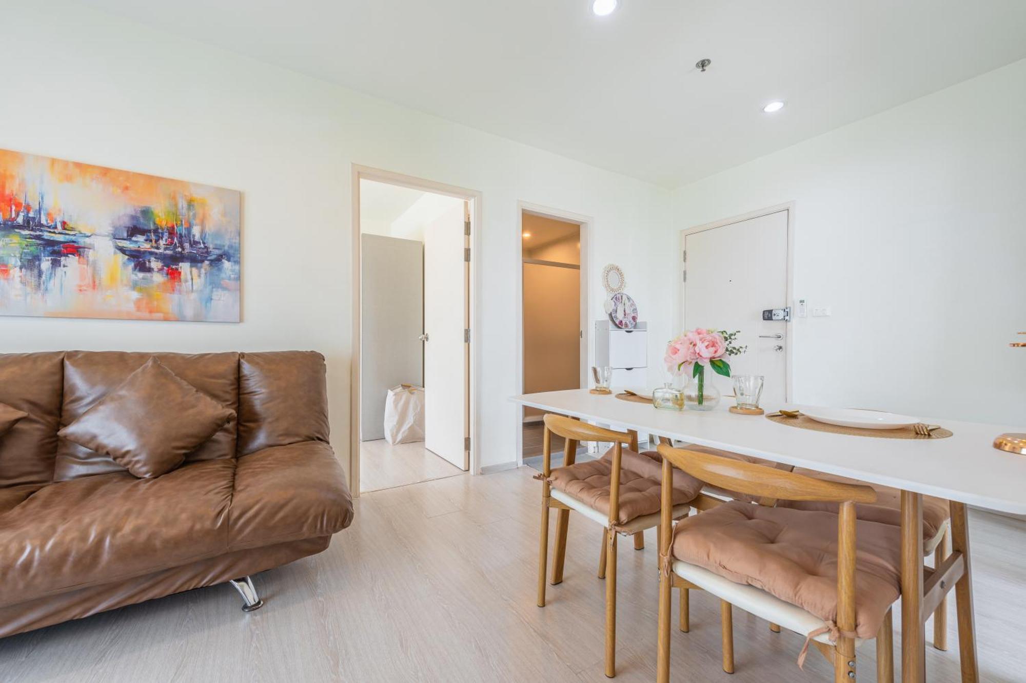 2br, 6 Mins Walk Bts Wuttakat Apartment