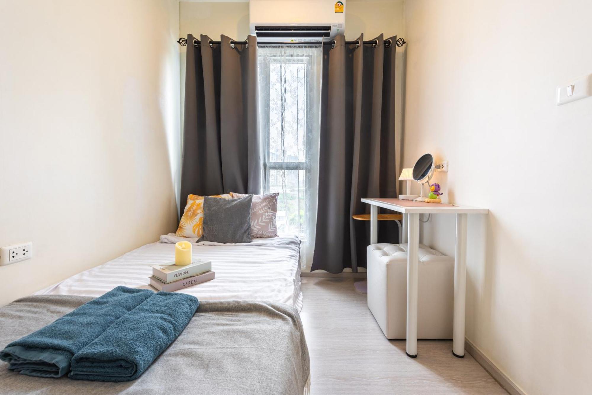 Apartment 2br, 6 Mins Walk Bts Wuttakat *