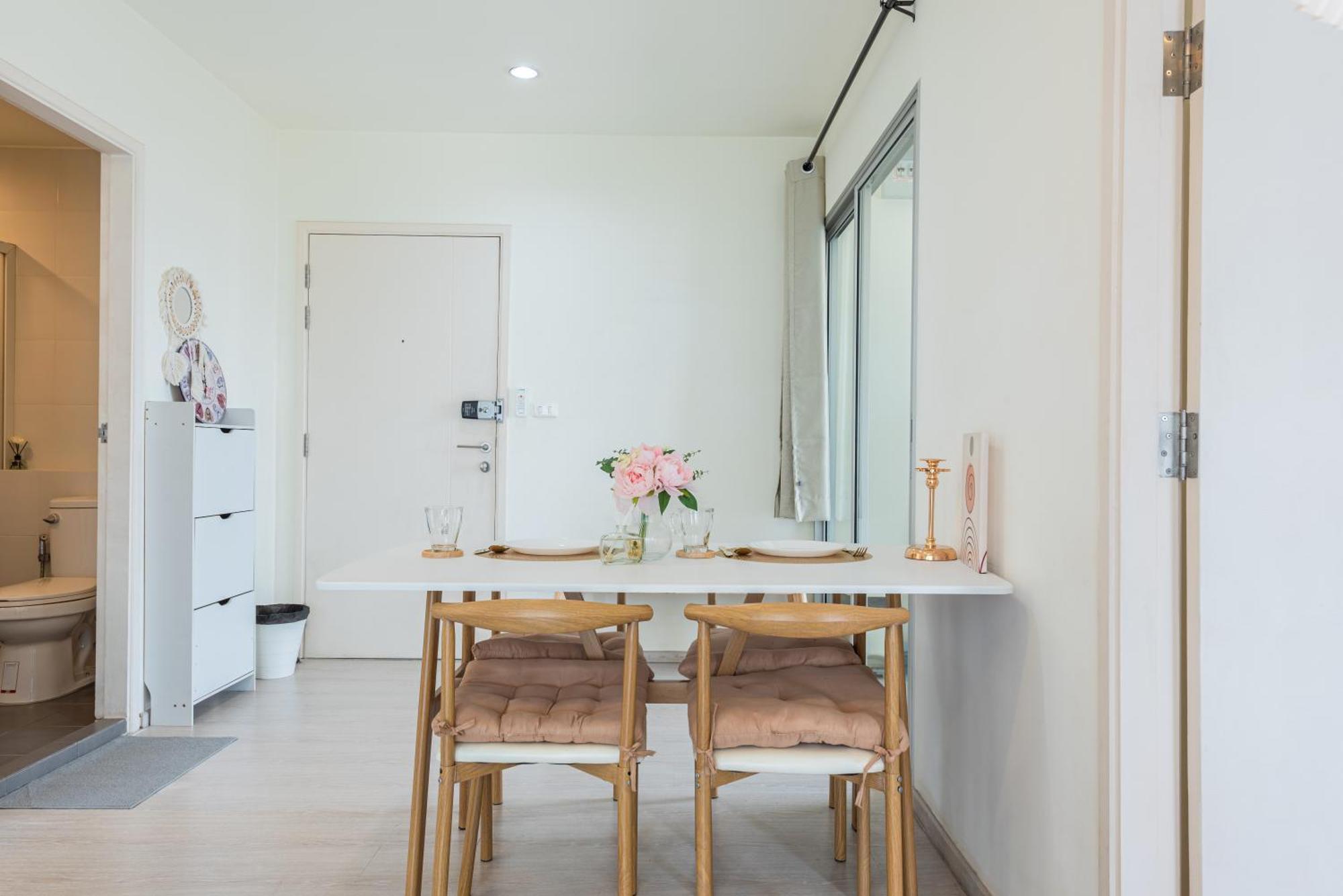 Apartment 2br, 6 Mins Walk Bts Wuttakat Bangkok