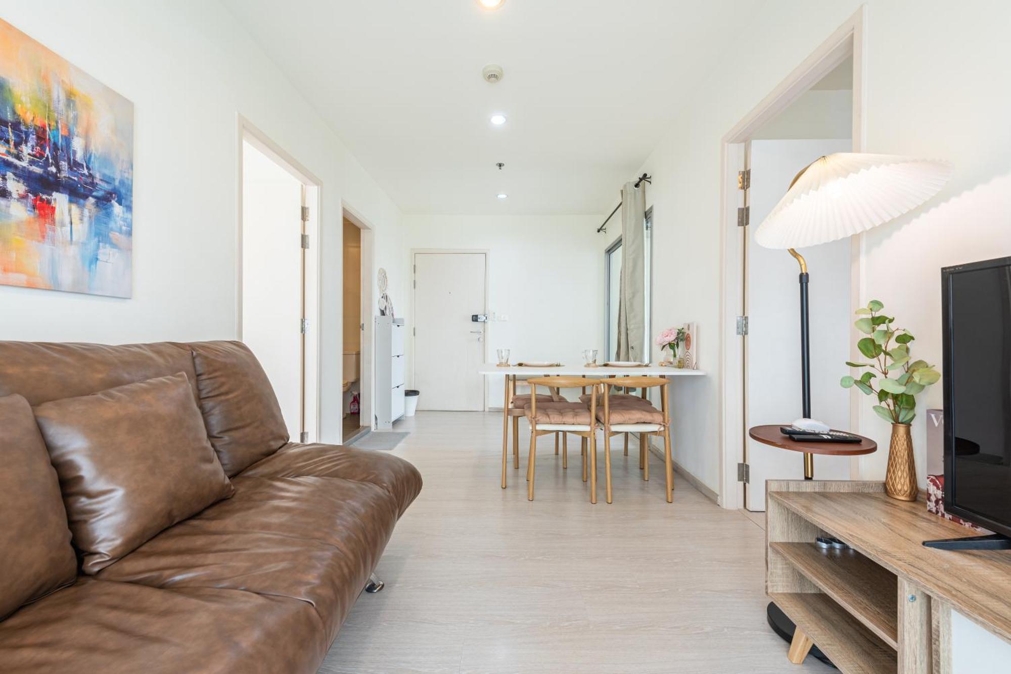 2br, 6 Mins Walk Bts Wuttakat Apartment *