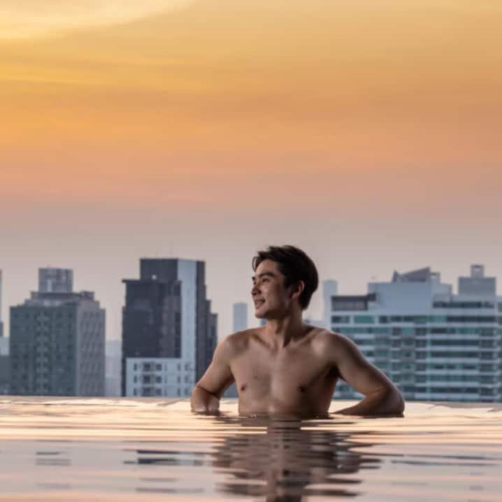 Apartamento Infinity Pool And Sky View In Ekkamai Banguecoque
