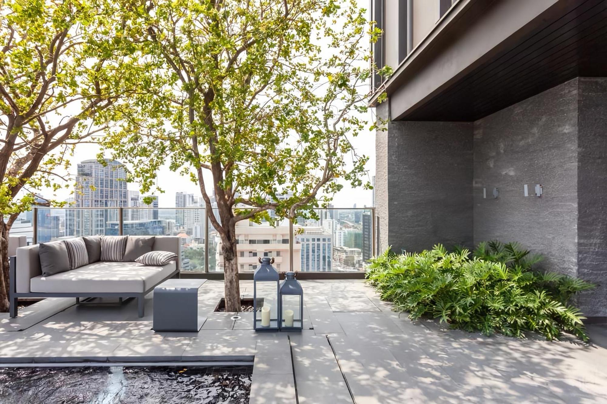 Phrom Phong 1br Luxe With Pool Gym Park Center Pangsapuri Bangkok