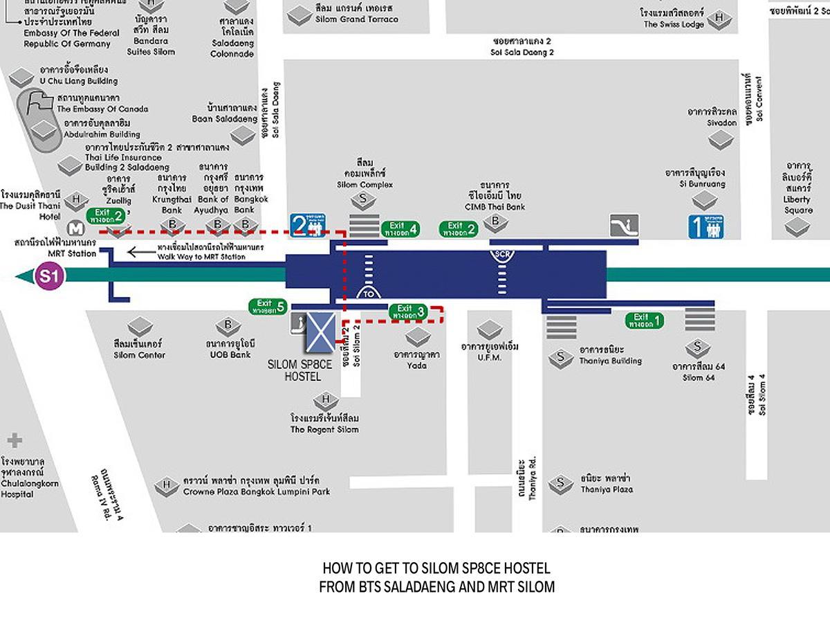 Silom Space Hostel *