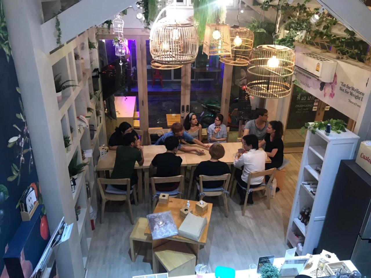 Albergue Kinnon Deluxe Coworking Cafe Banguecoque