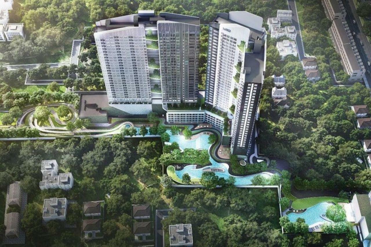 Apartment Ideo O2曼谷bangna区三万平森林轻氧公寓三个超大网红打卡泳池两个健身房足球场绿道都在小区内 Bangkok