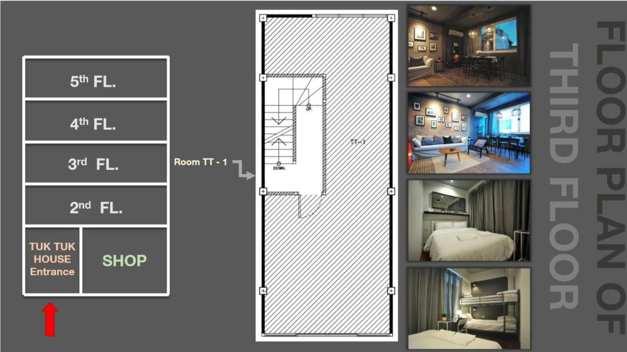 Gjestgiverier Tuk Tuk House Bangkok