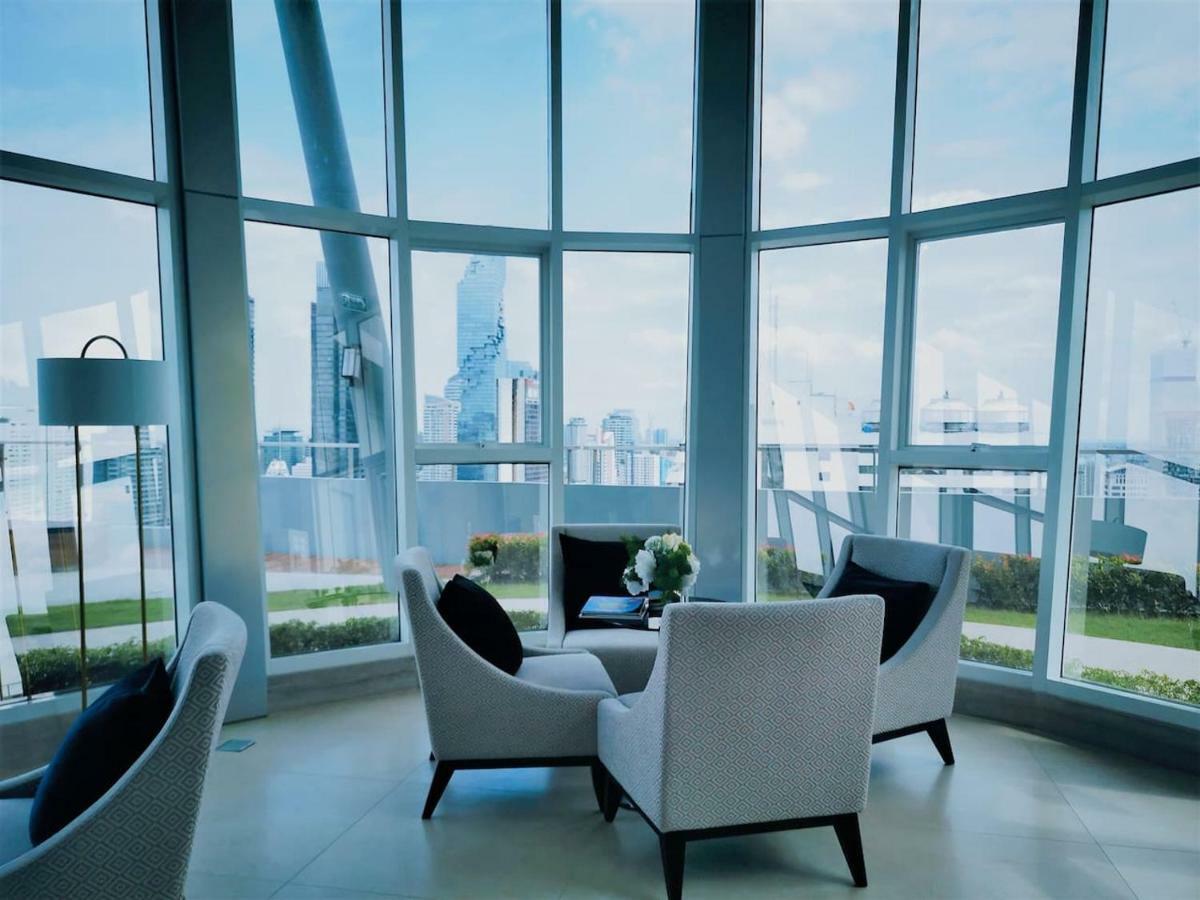 Apartment 第一高楼mahanakhon像素大厦/是隆/沙吞/【曼谷华尔街公寓】cbd/米其林网红餐厅/mrt *
