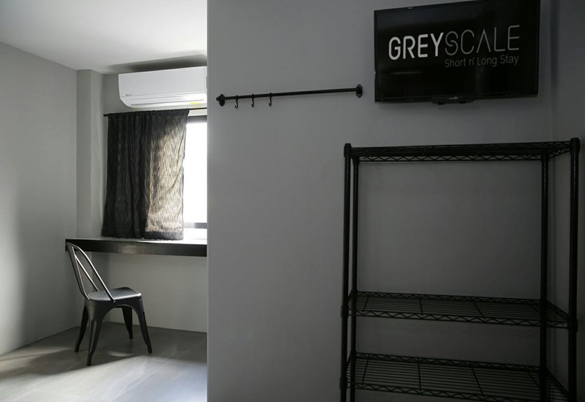 Greyscale Short & Long Hotel Bangkok