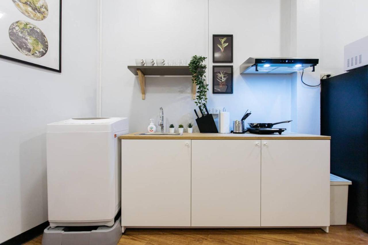 U3 Large 2 Bedroom Full Kitchen Near Bts Udomsuk Appartamento