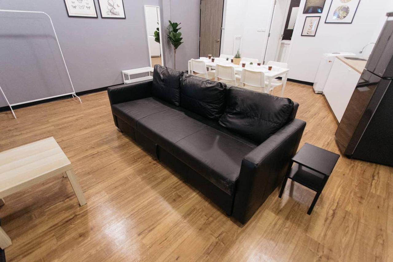 Appartamento U3 Large 2 Bedroom Full Kitchen Near Bts Udomsuk Bangkok