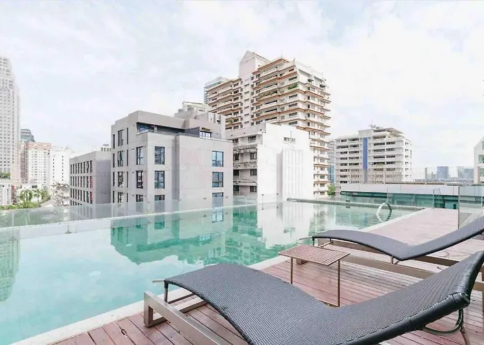 Stylish Studio Bedroom, Bts Asok, Sukhumvit