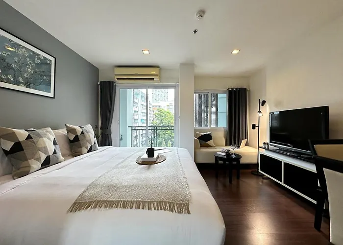 Modern Cityscape1Br - Ultra Fast Wifi - Bts On Nut