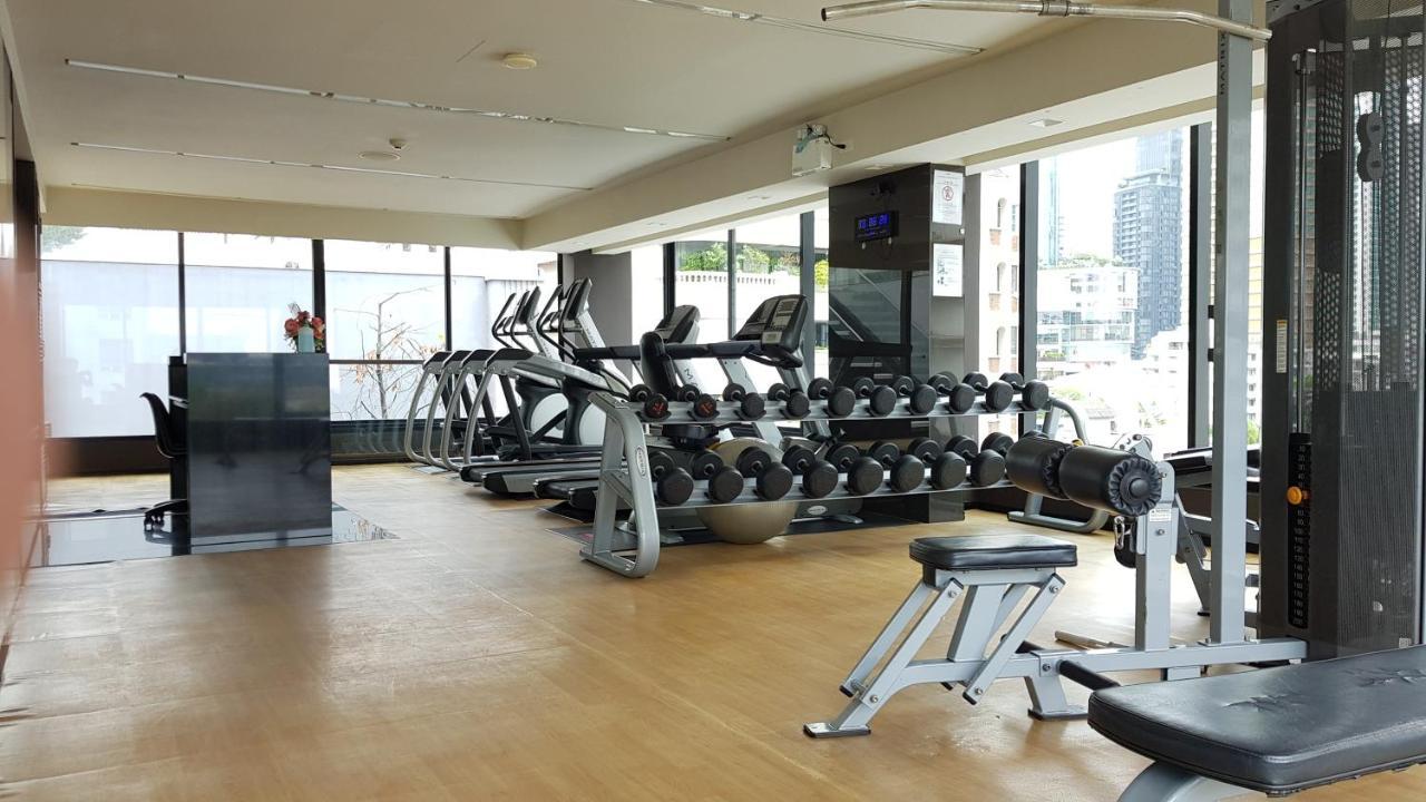 Downtown Near Asok Bts Mrt Terminal 21 Rooftop Pool & Gym Pangsapuri *