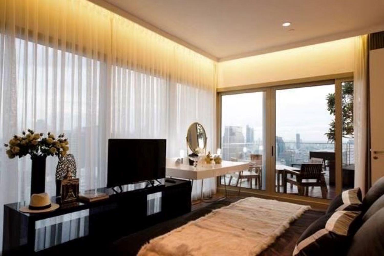 Leilighet Elegant 2-bedroom Luxury Duplex On The 32nd Floor Of 185 Rajadamri Bangkok