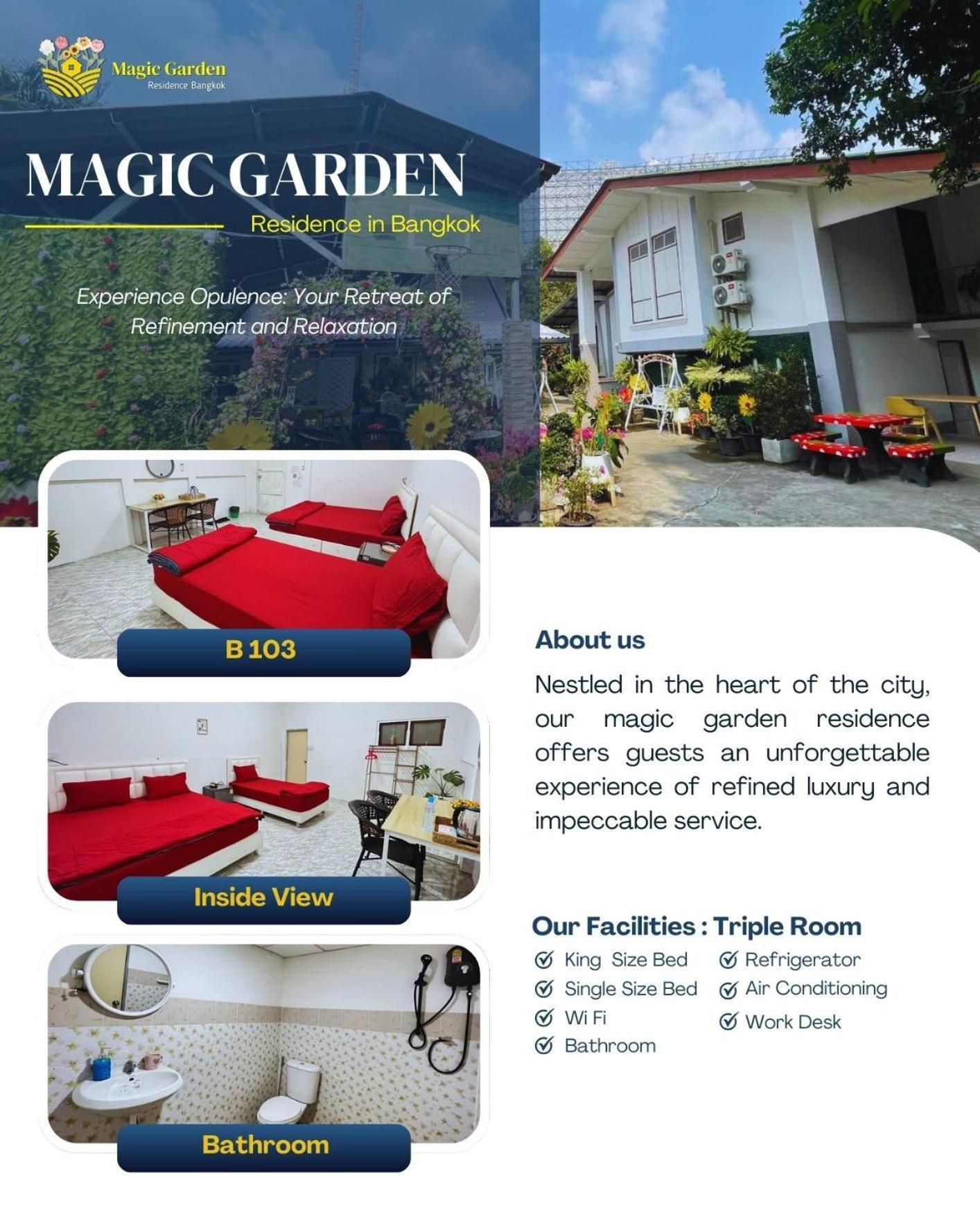 Ở trọ Magic Garden Bangkok