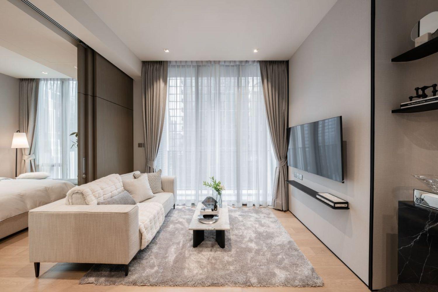 Căn hộ Ultra Luxury Large High Floor Nana Asok Bts Mrt *