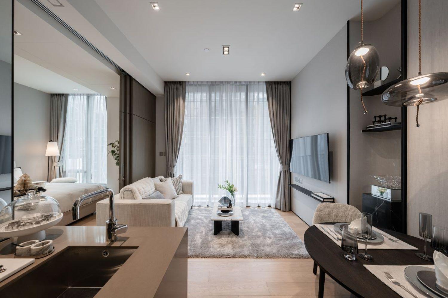 Ultra Luxury Large High Floor Nana Asok Bts Mrt Căn hộ *