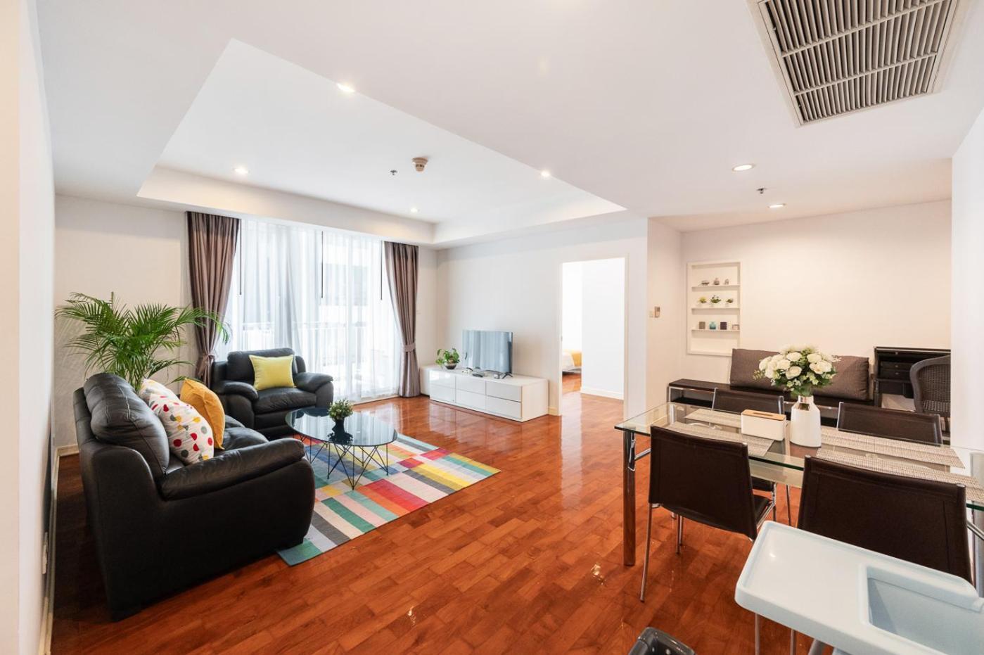 Bts Phromphong Sukhumvit 24 Family 2 Bedroom 2 Bathroom Apartamento Bangkok