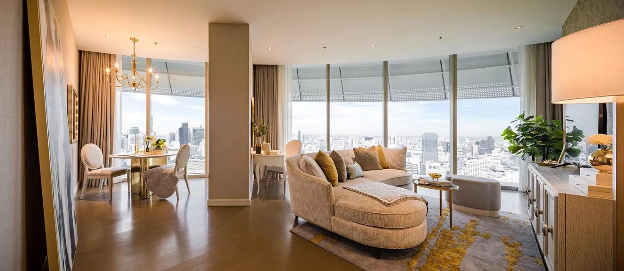 Apartemen Luxury Waldorf Astoria Residences Large 85 Sqm High Floor