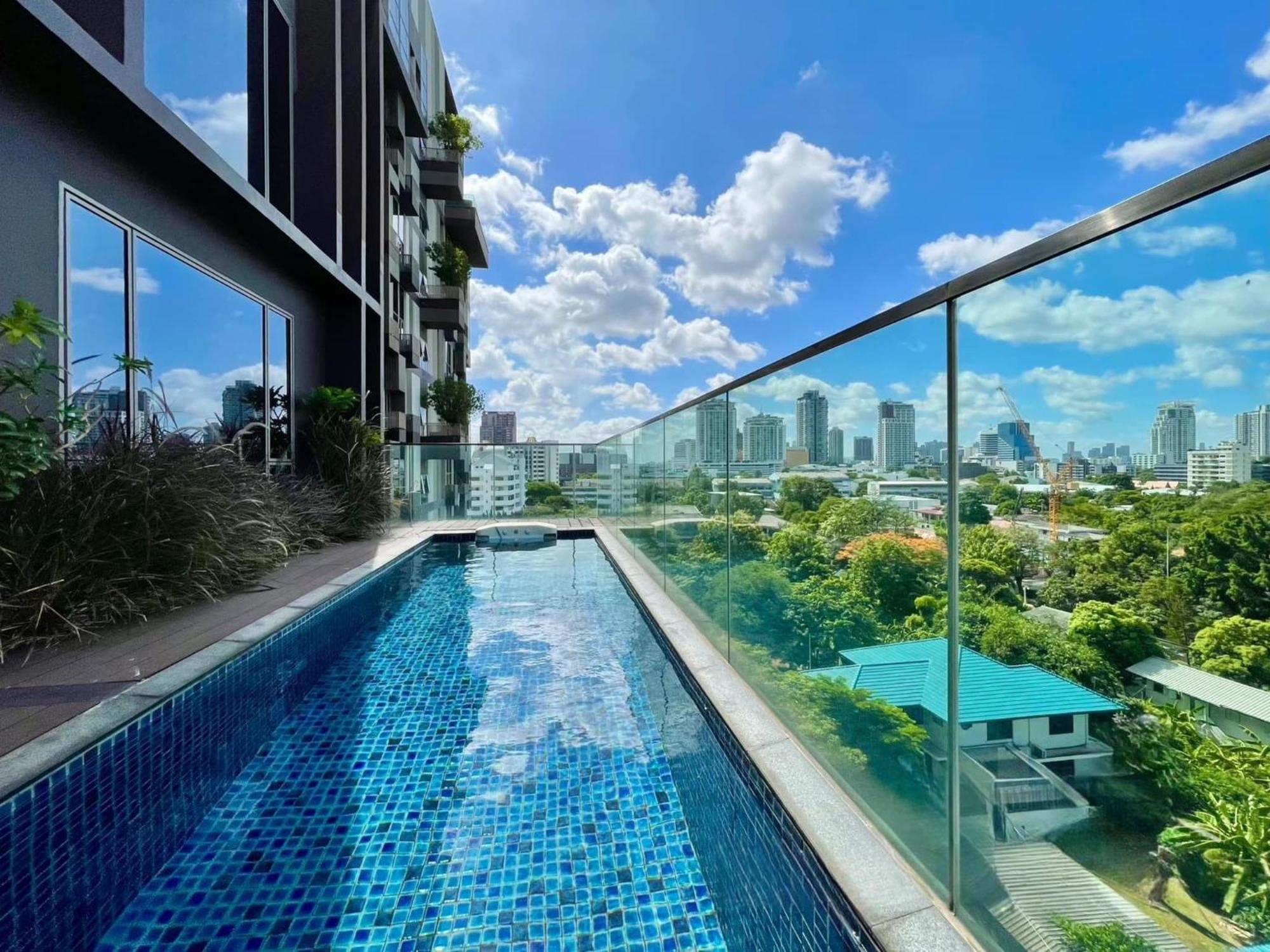 Large Rare Stunning Private Pool On Balcony Thong Lor Bts 105sqm