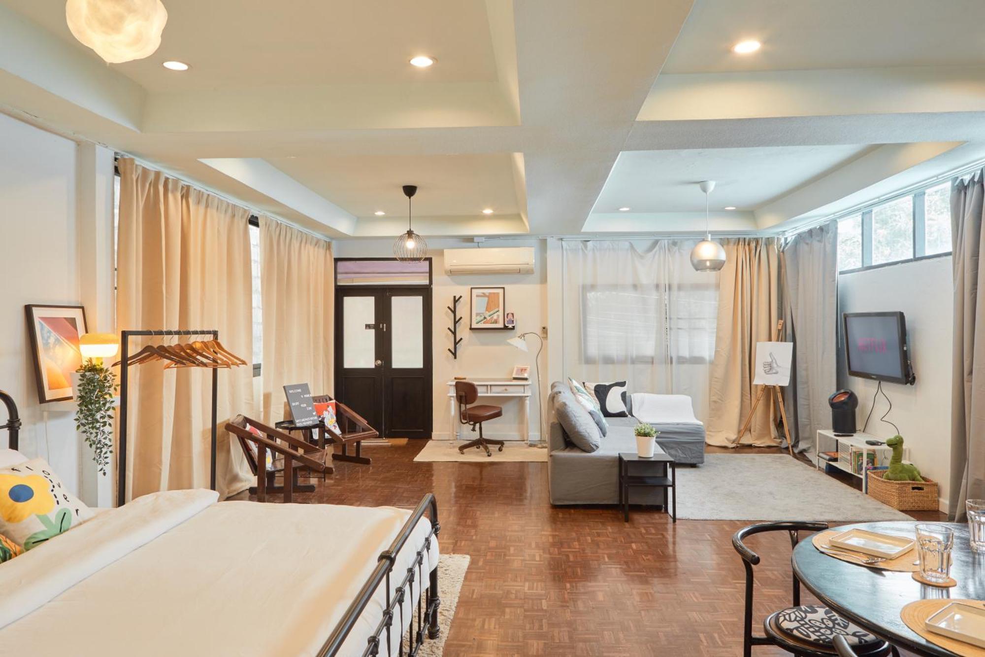 Ferienhaus Spacious Design Loft With Rooftop