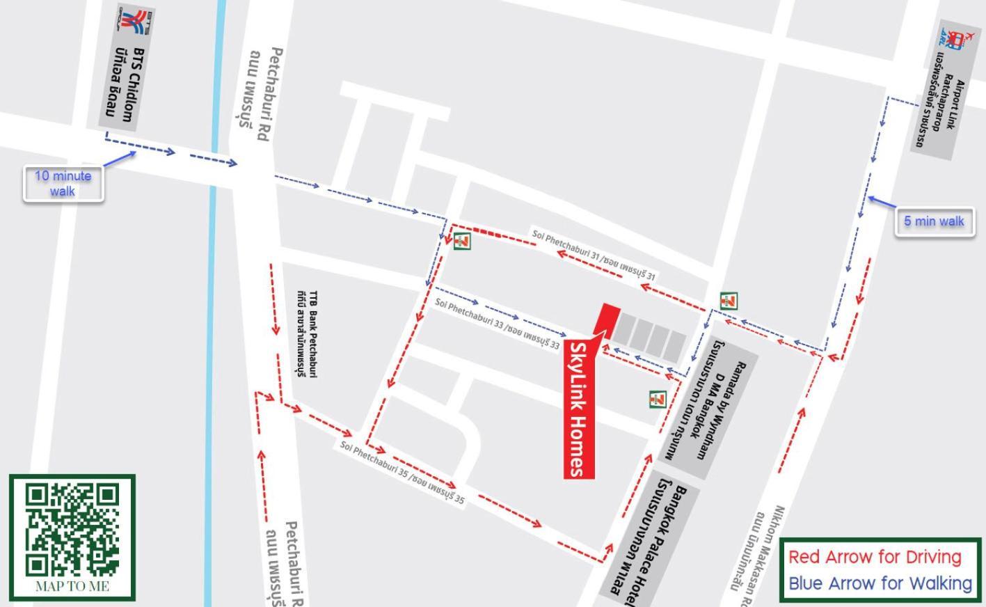 Apartahotel Skylink Homes Bangkok