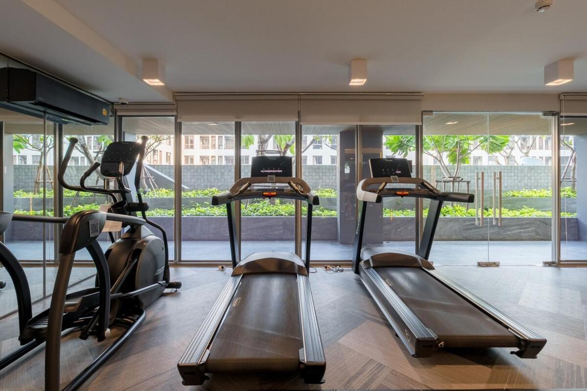 1br - Pool, Gym, Rooftop, Bts, Coworking Space - 10 Min Nana Plaza - - New Building - 24 7 Security Apartamento Banguecoque