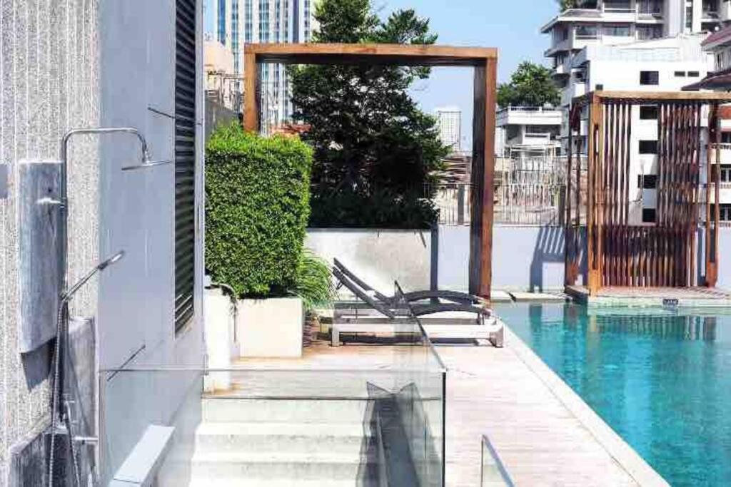 Apartment Stylish Bedroom, Bts Asok, Sukhumvit *