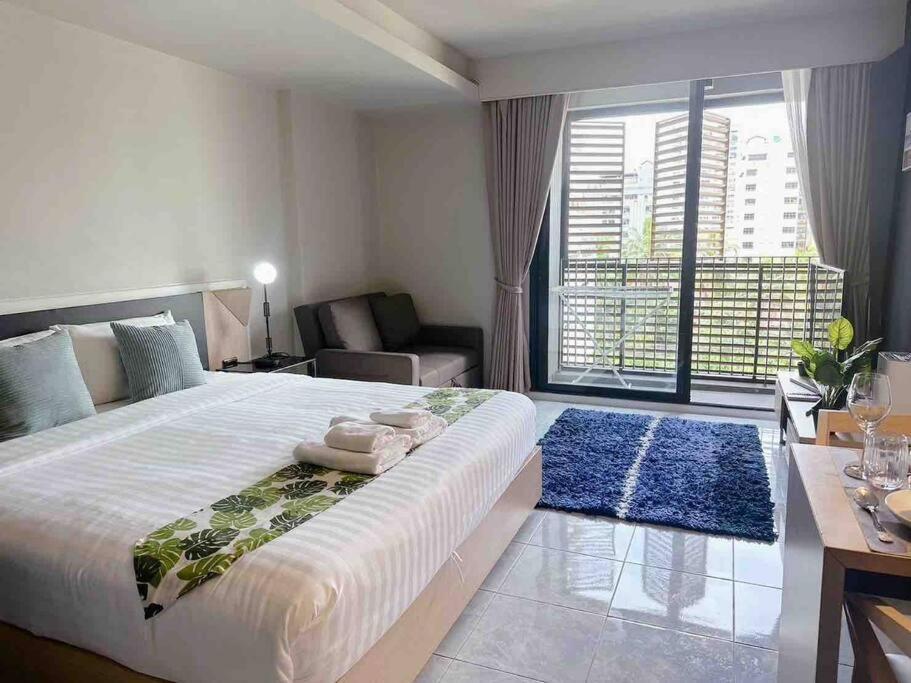 Apartment Stylish Bedroom, Bts Asok, Sukhumvit *