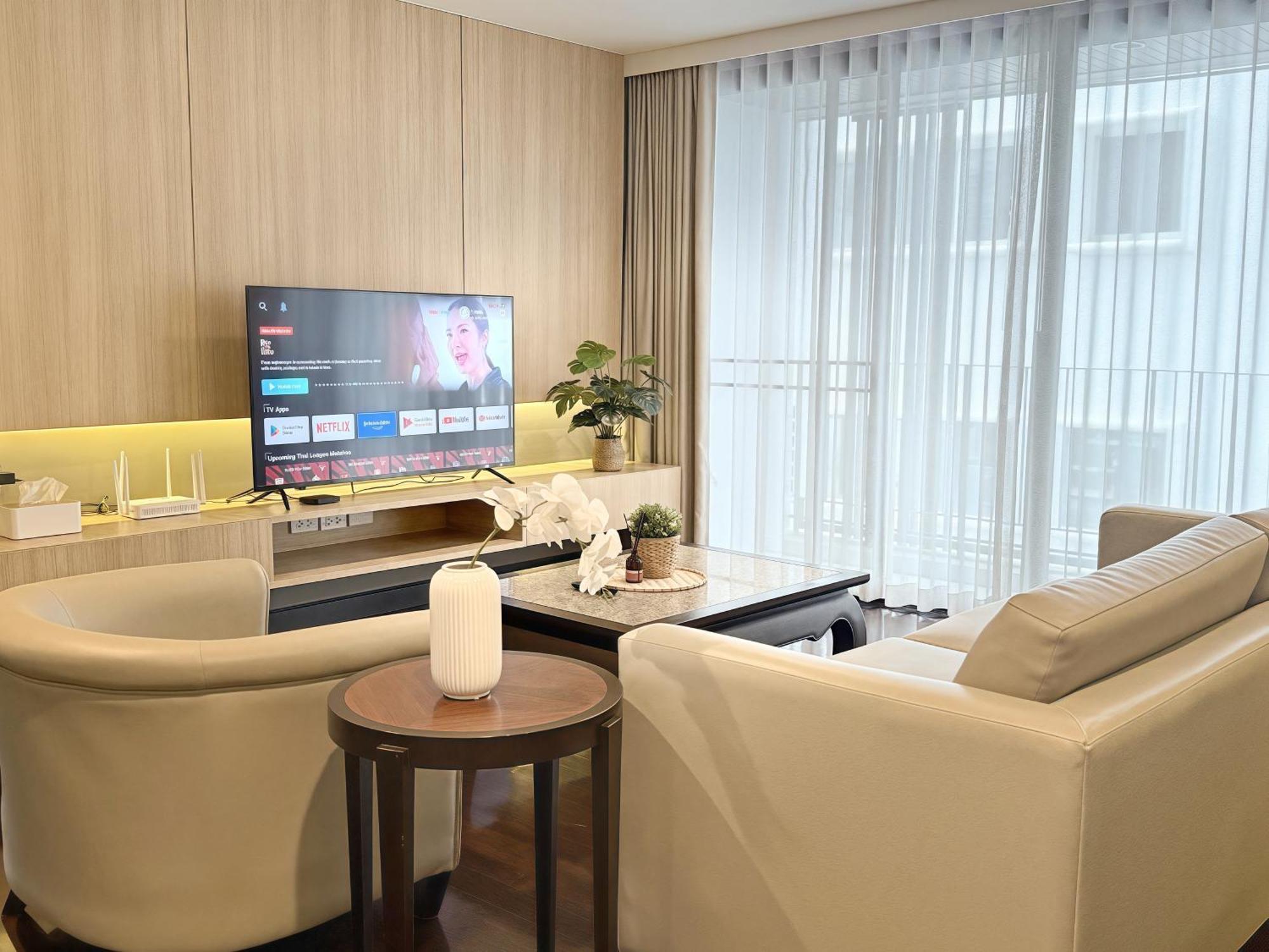 Spacious Sukhumvit Ment Near Emsphere Bts Phrom Phong * Bangkok