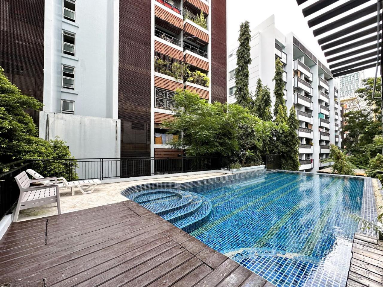 Leilighet Modern Cityscape1br - Ultra Fast Wifi - Bts On Nut Bangkok