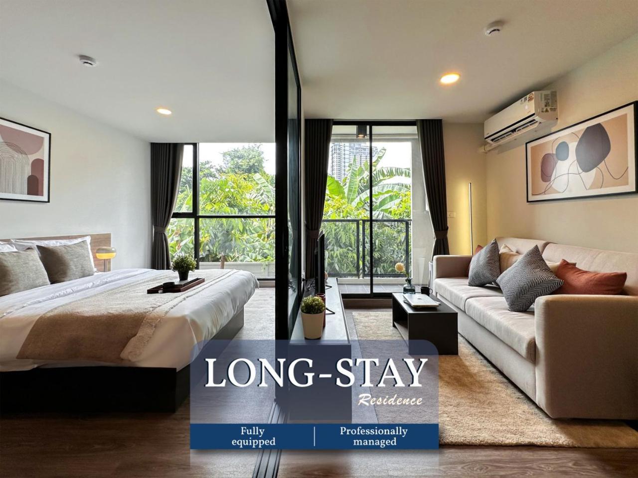 Serene Tropical 1br - Ultra Fast Wifi - Sathorn Appartement Bangkok