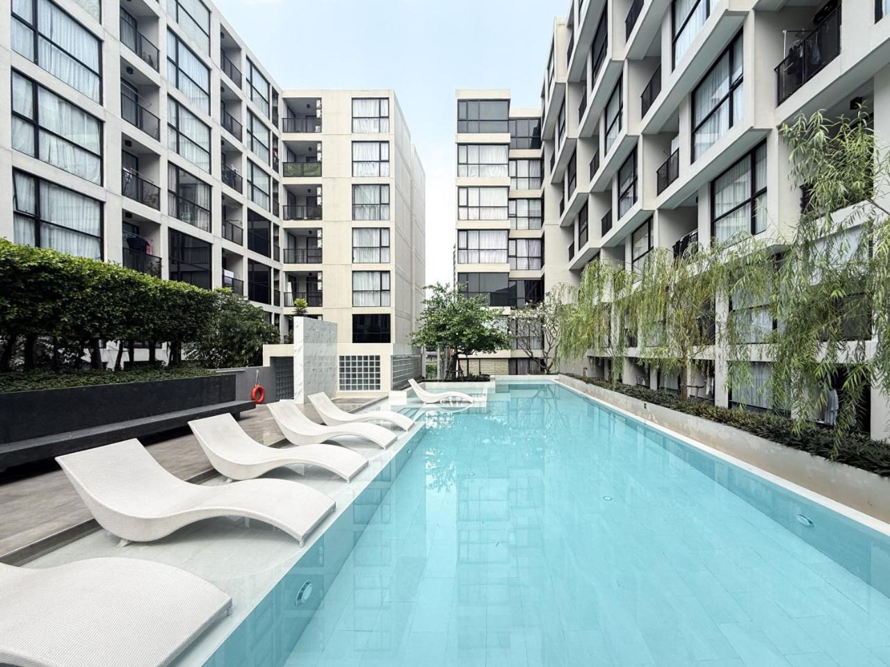 Appartement Serene Tropical 1br - Ultra Fast Wifi - Sathorn *