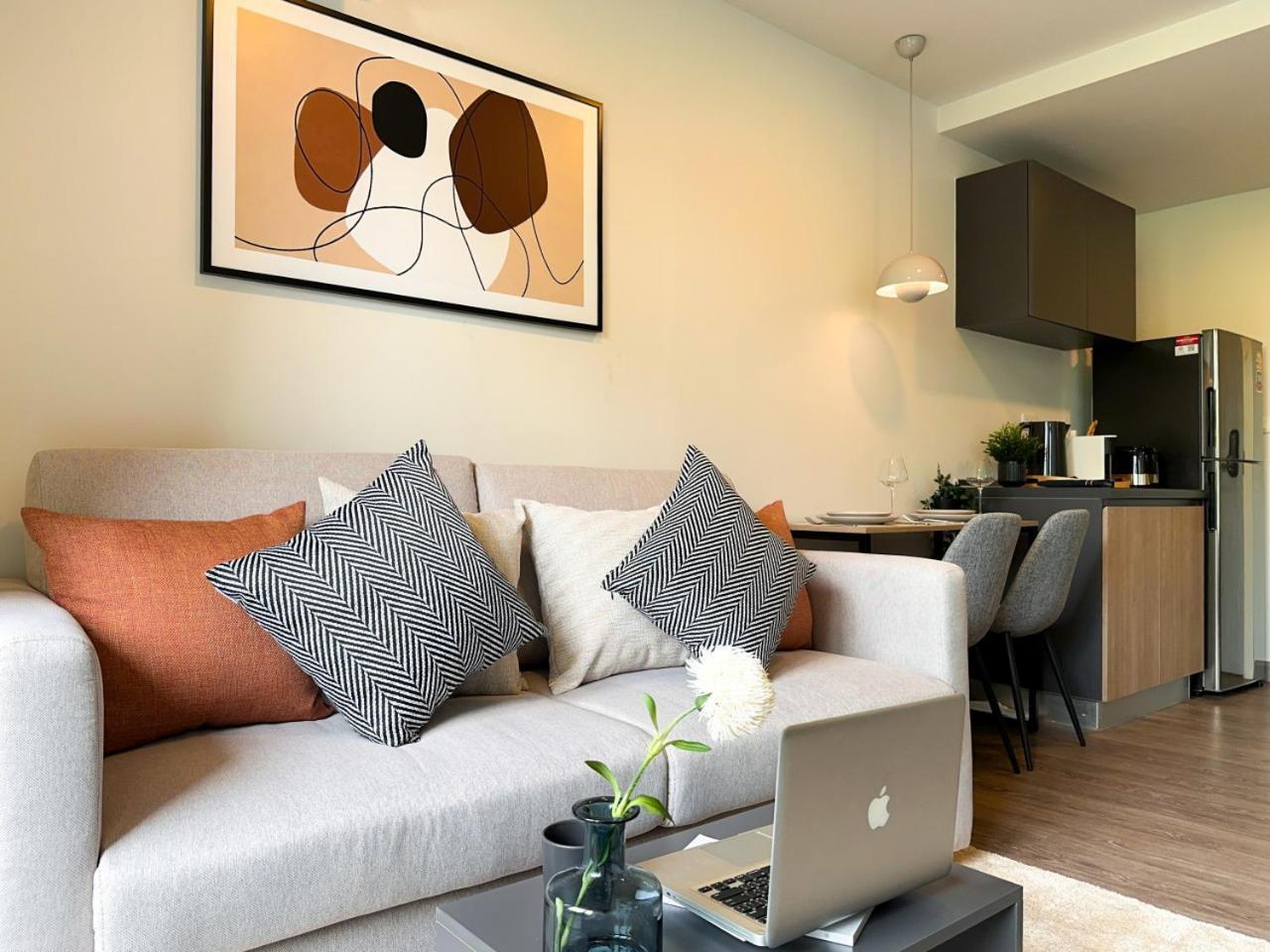 Appartement Serene Tropical 1br - Ultra Fast Wifi - Sathorn Bangkok